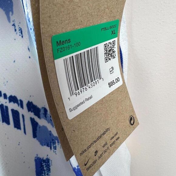 Nike Norway National Team 2024/25 Away Jersey XL White Blue Red Dri-Fit Soccer - Picture 6 of 8